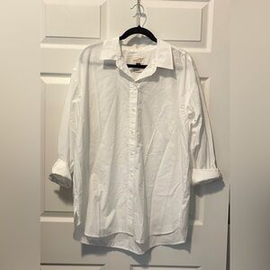 Universal Thread White Casual Button Down Shirt